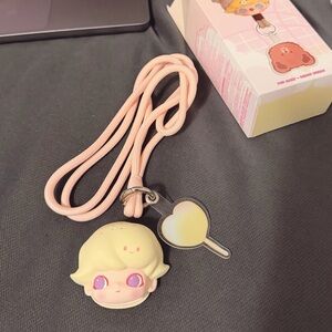 Pop Mart Dimoo Dating Series Pink Lanyard Marshmallow Blind Box Confirmed